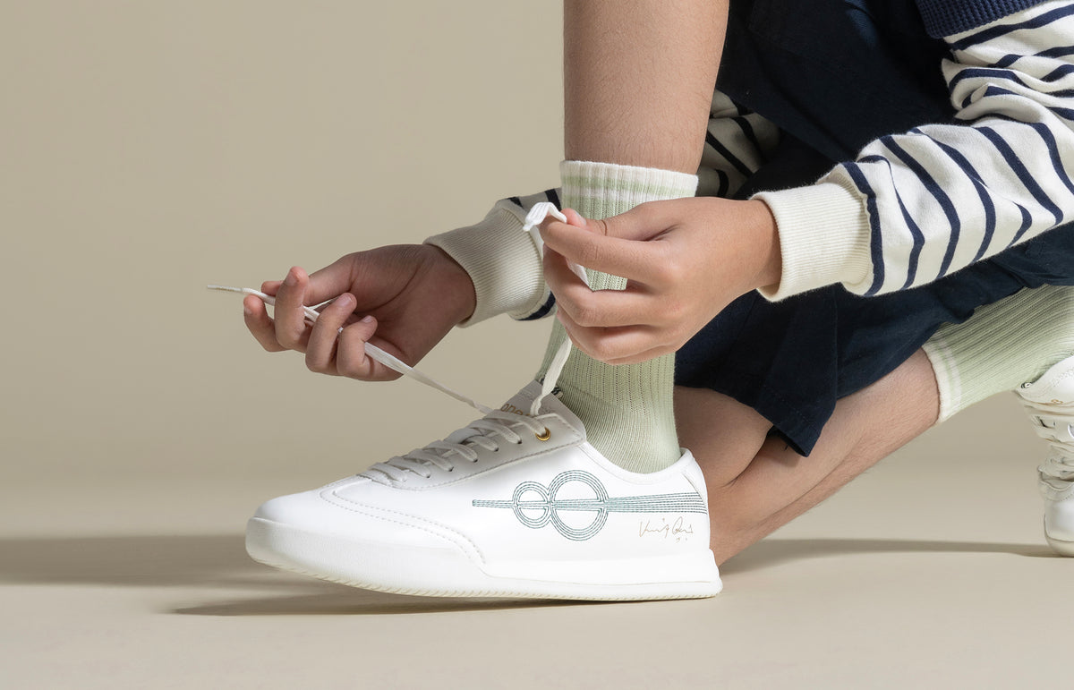 Seam XVIII Signature Classic White - Green Dew