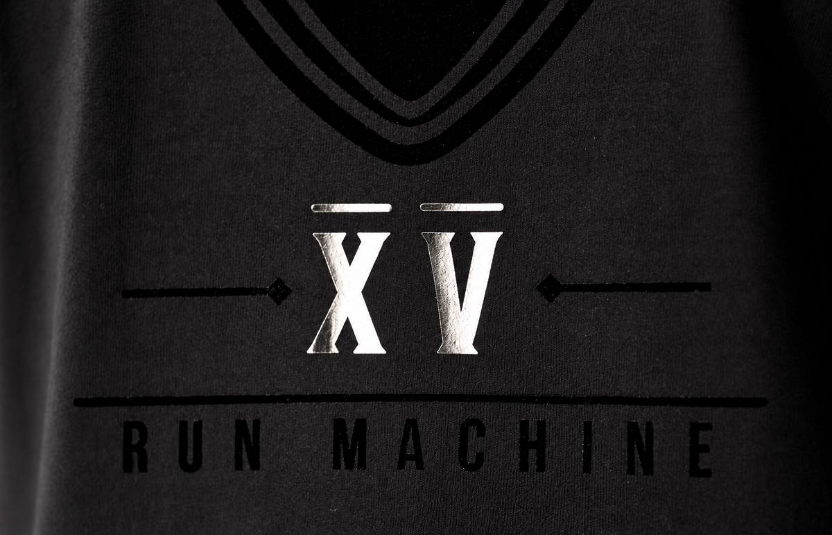 15K Run Machine Tee - Black