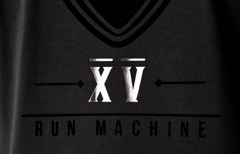15K Run Machine Tee - Black