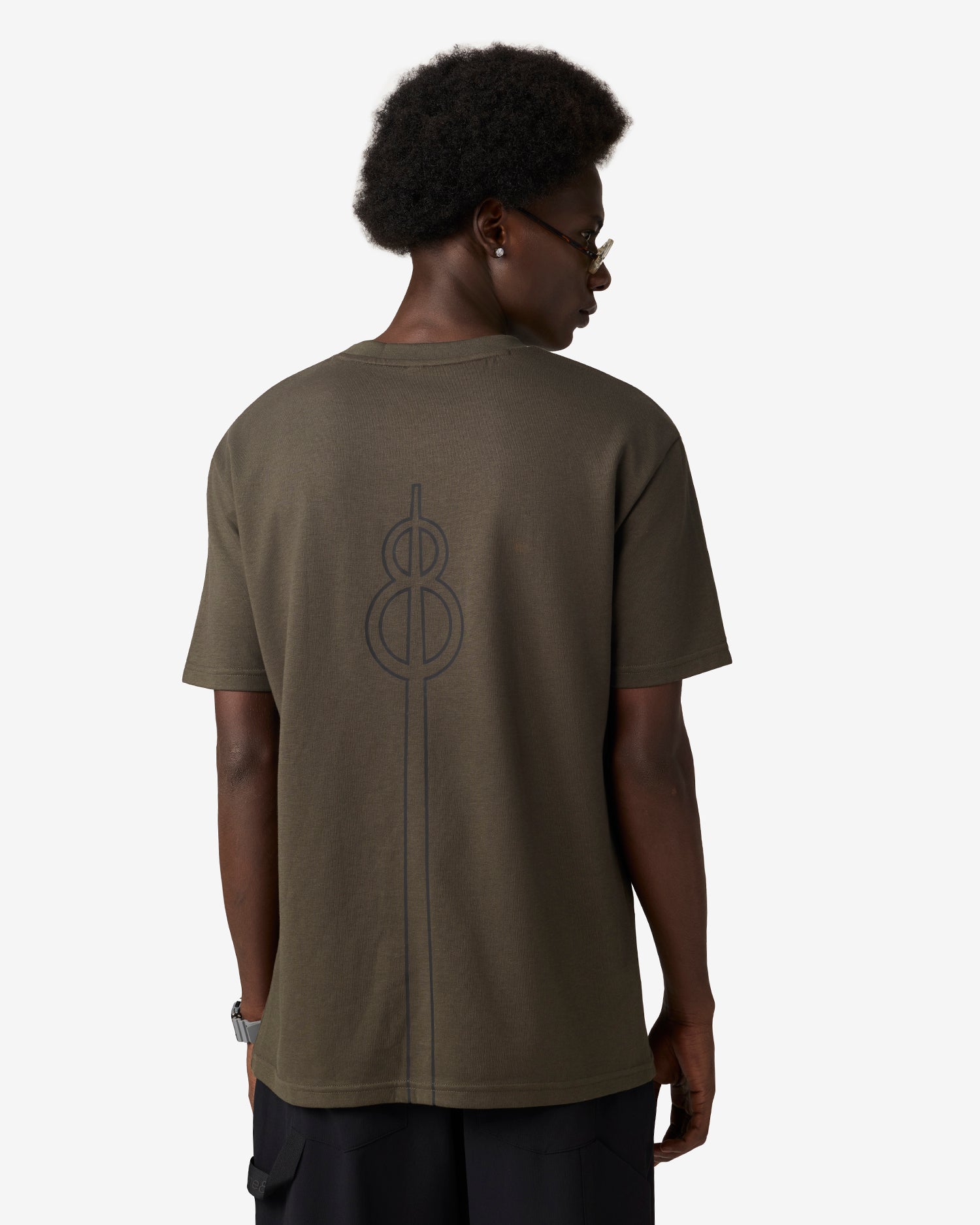 Sonic Boom Reflective T-Shirt - Grey Brown