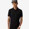 Dobby Collar Polo - Black