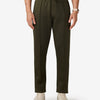 Pin Tuck Track Pants - Green