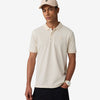 Dobby Collar Polo - Off White