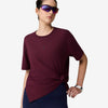 Essentials Bamboo Tee - Maroon