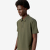 Pin High Placket Cut Polo - Green