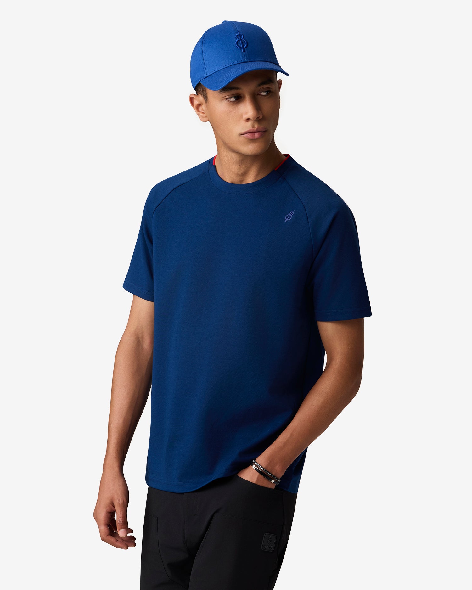 Reset Raglan Tee - Blue