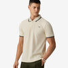Half Zip Athletic Polo White