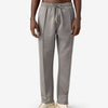Pin Tuck Track Pants - Grey