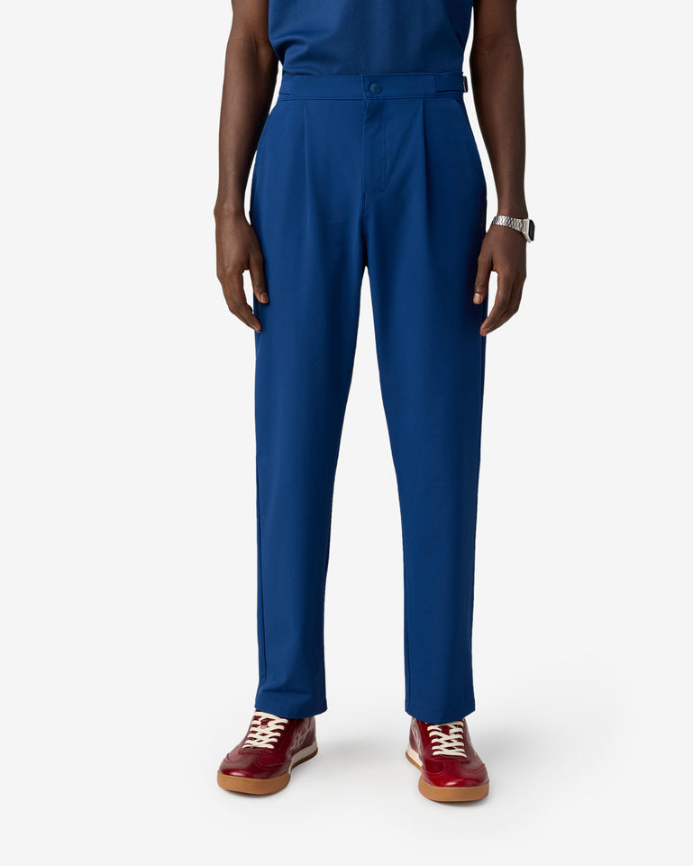 Vintage Buckle Pants - Blue