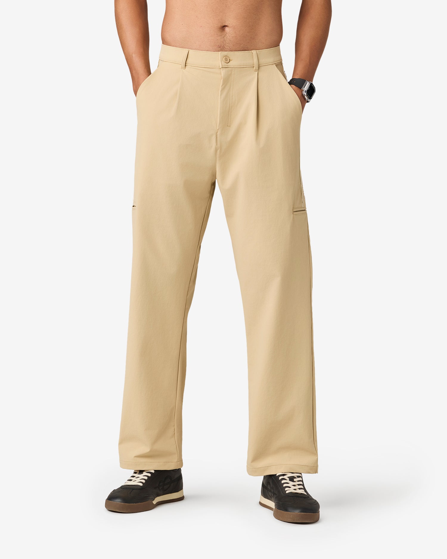 Woven Cargos Warm Sand – one8