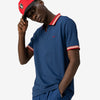 Jonny Collar Polo Blue