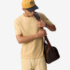Boom Logo Relaxed T-Shirt - Beige