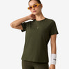 Essentials Ribbed Tee - Green