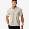 Bonded Pocket Polo White