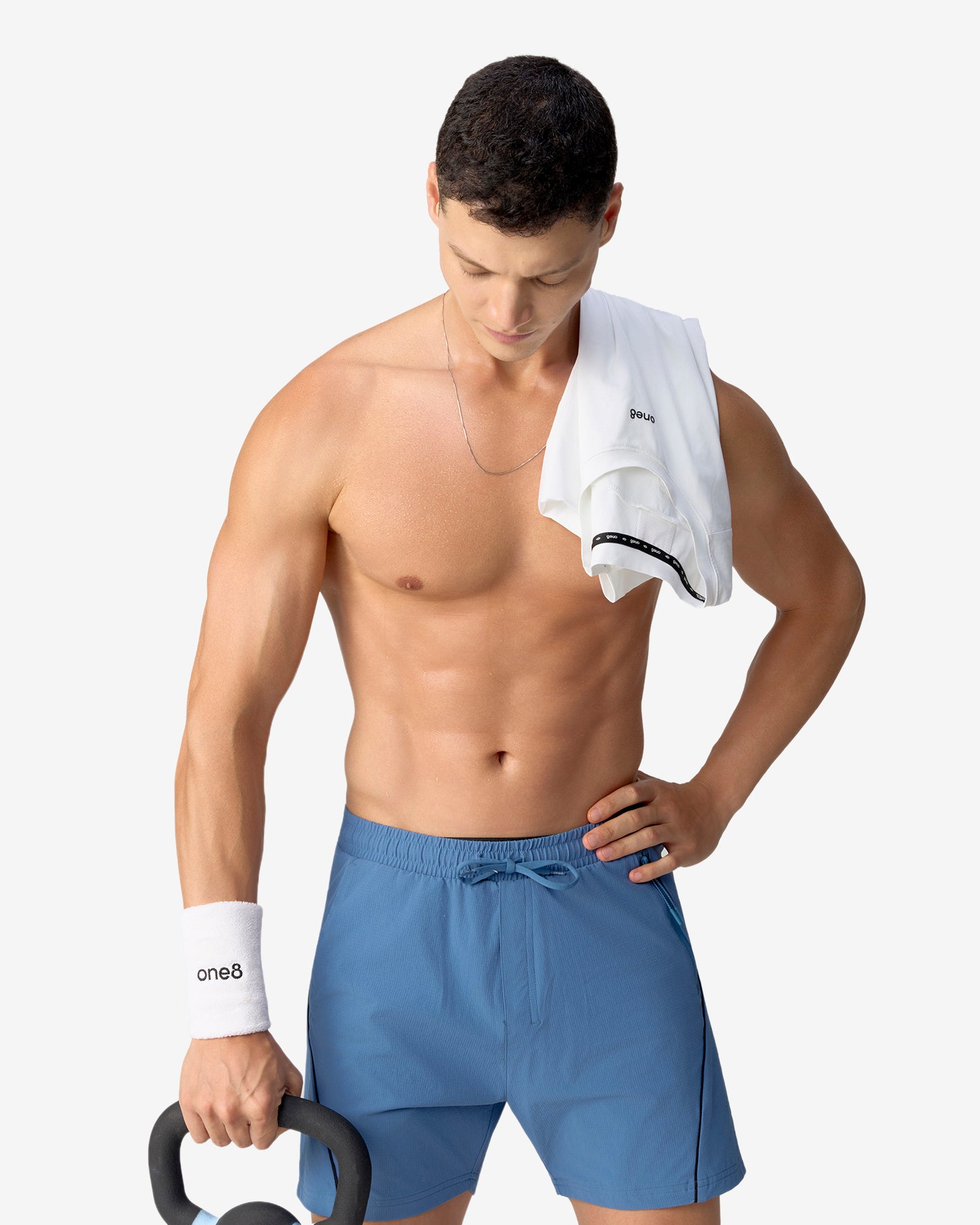 Sonic Curve Woven Shorts Stellar