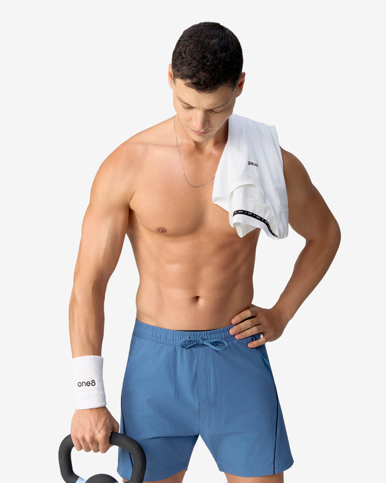 Sonic Curve Woven Shorts Stellar