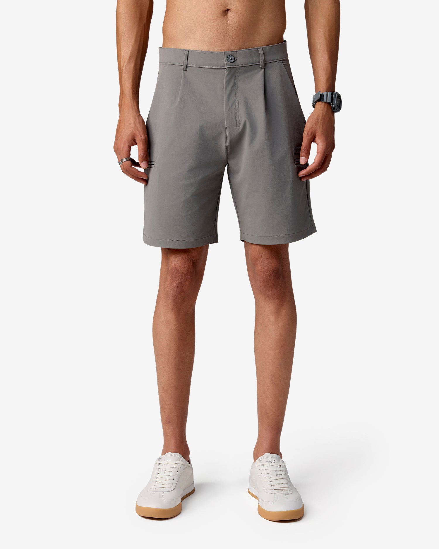 Technical Shorts Steel Grey