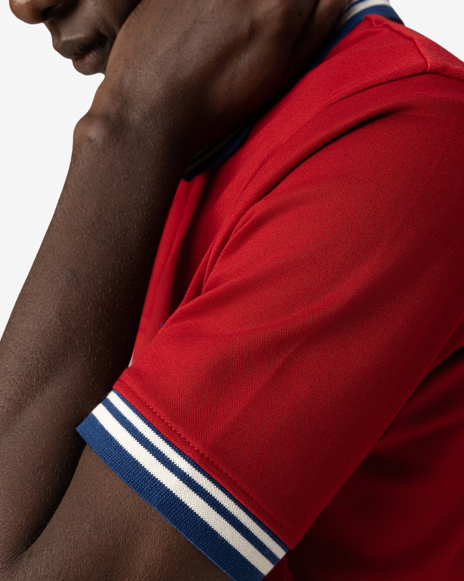 Jonny Collar Polo - Red