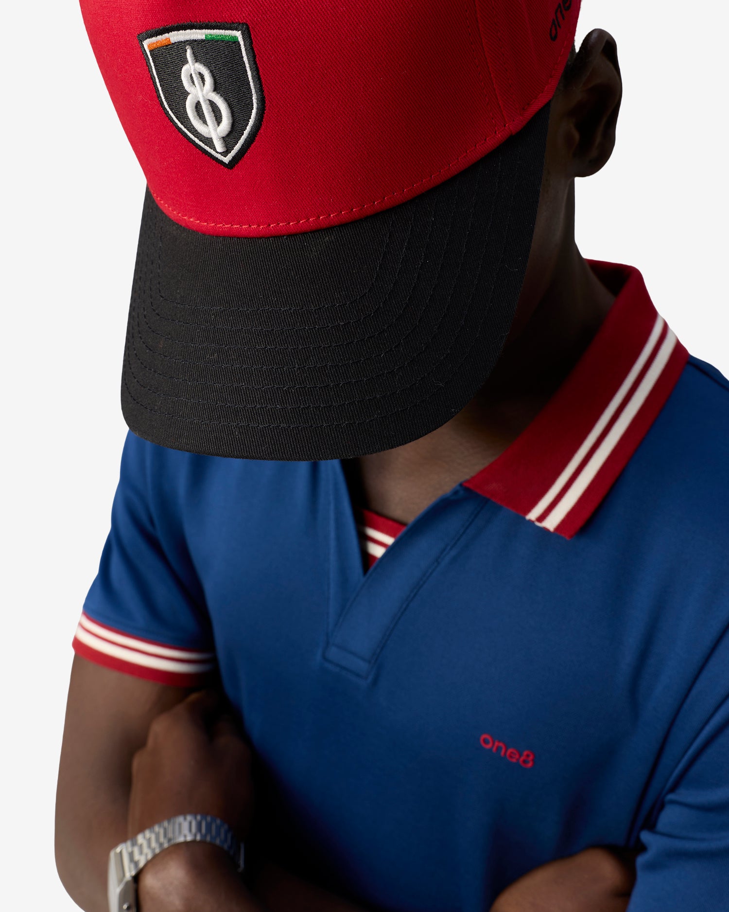 Jonny Collar Polo Blue