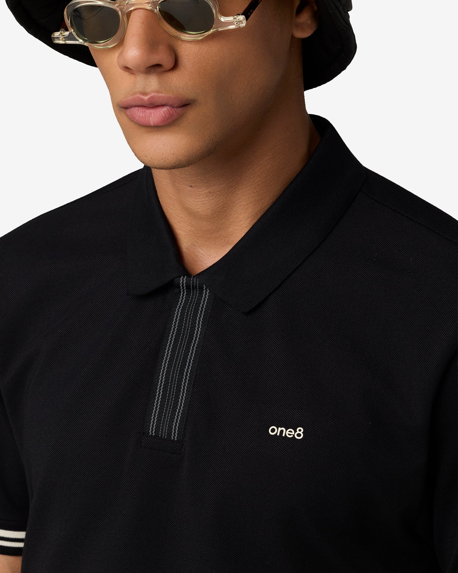 Seam XVIII Polo Black
