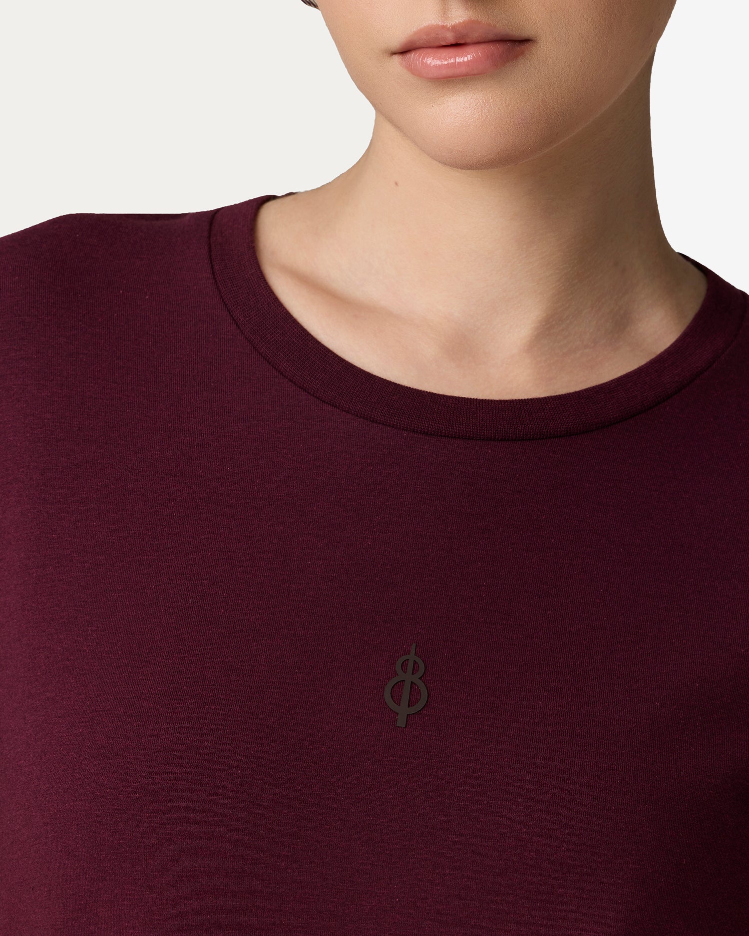 Essentials Bamboo Tee - Maroon
