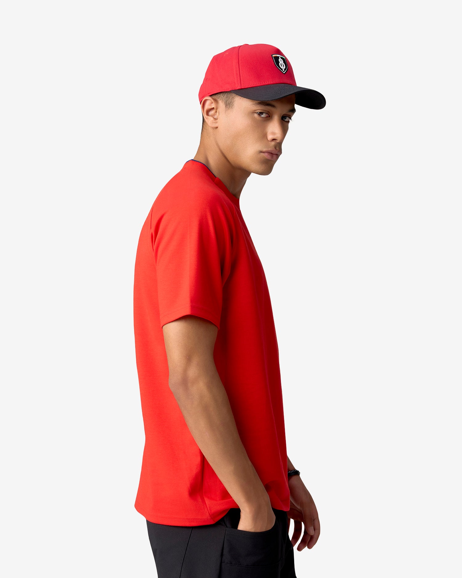 Reset Raglan Tee - Red