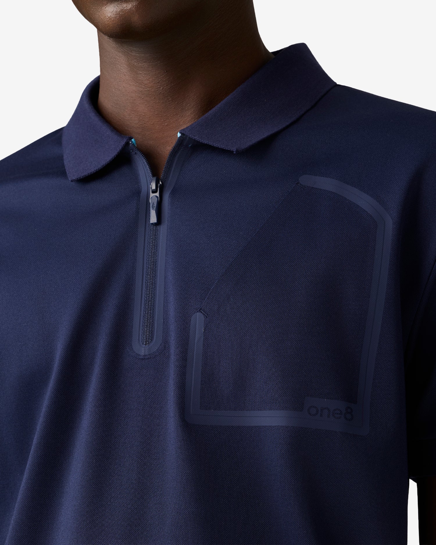 Bonded Pocket Polo Peacoat