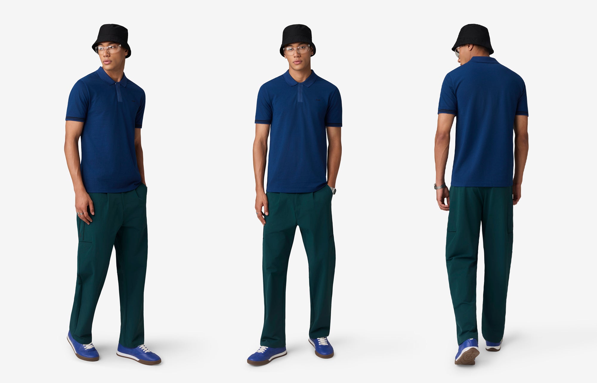 Seam XVIII Polo Blue