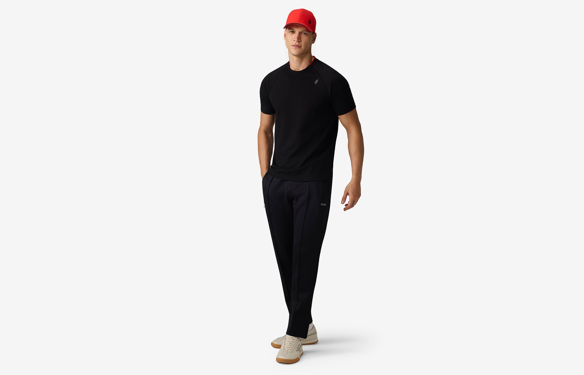 Reset Raglan Tee Black