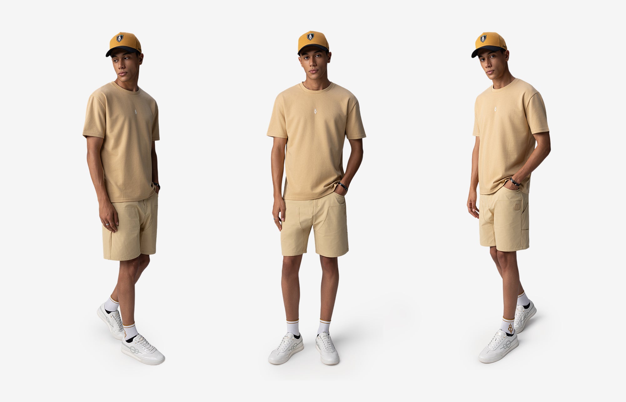 Sync Carpenter Shorts - Beige