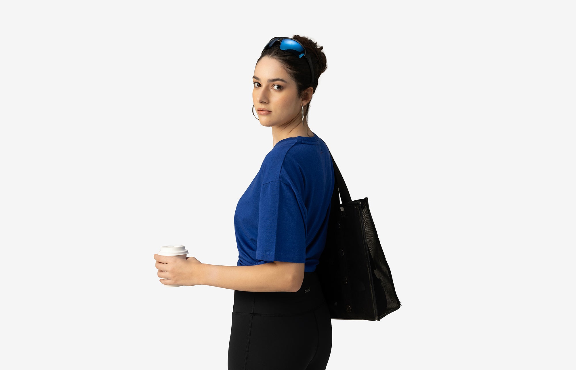 Essentials Bamboo Tee - Blue