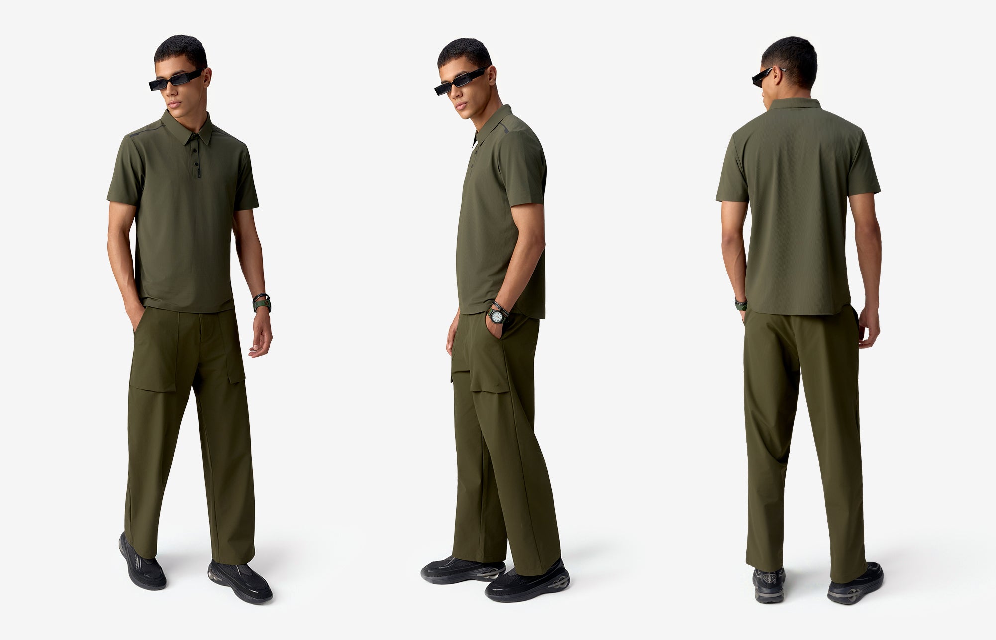 Pin High Pants - Green