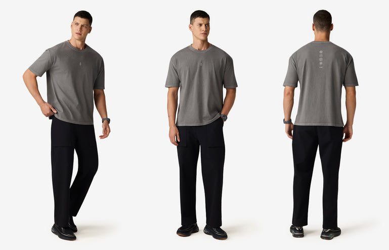 Chakra Tee - Grey