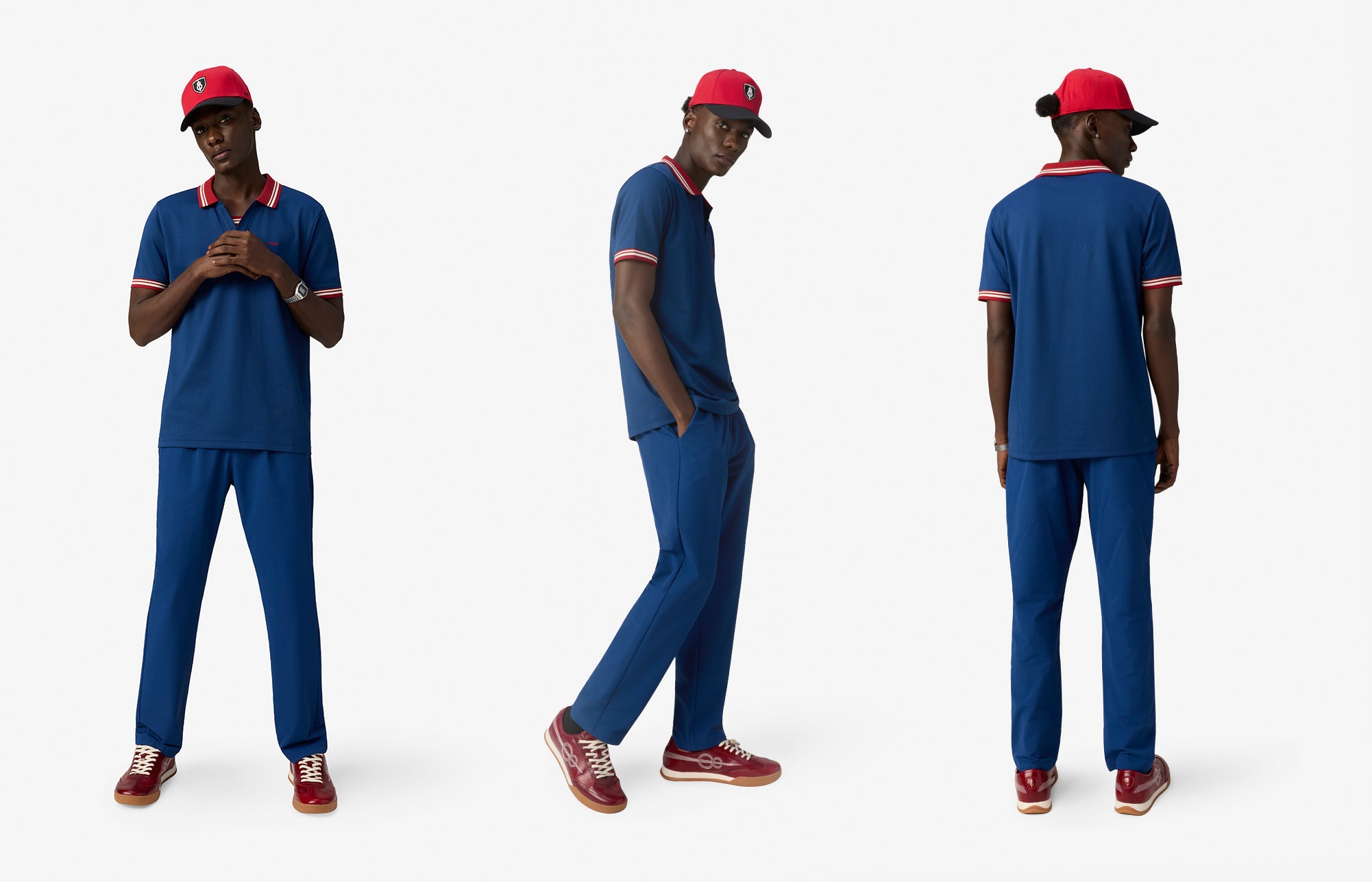 Jonny Collar Polo Blue