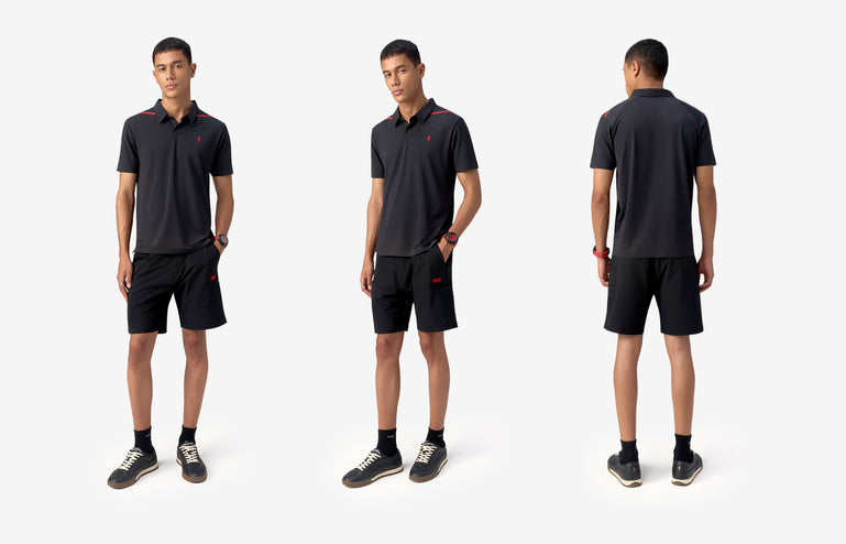 HT Tape Polo Black Beauty