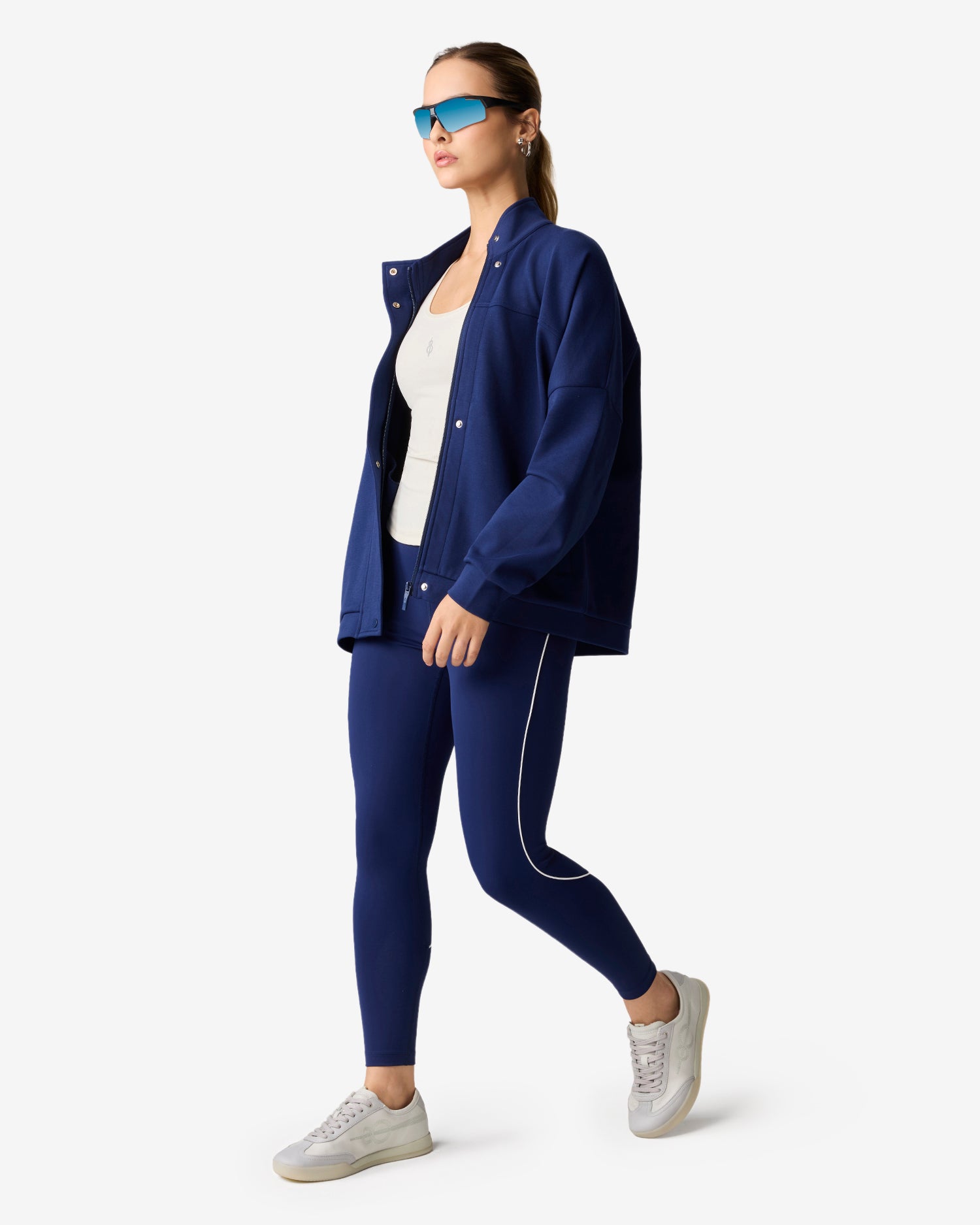 Sonic Curve Leggings - Blue