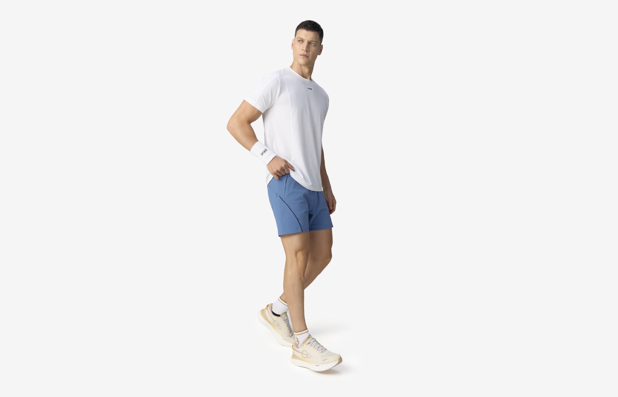 Sonic Curve Woven Shorts Stellar