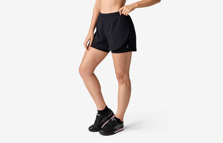 Swift 2-in-1 Woven Shorts Black Beauty