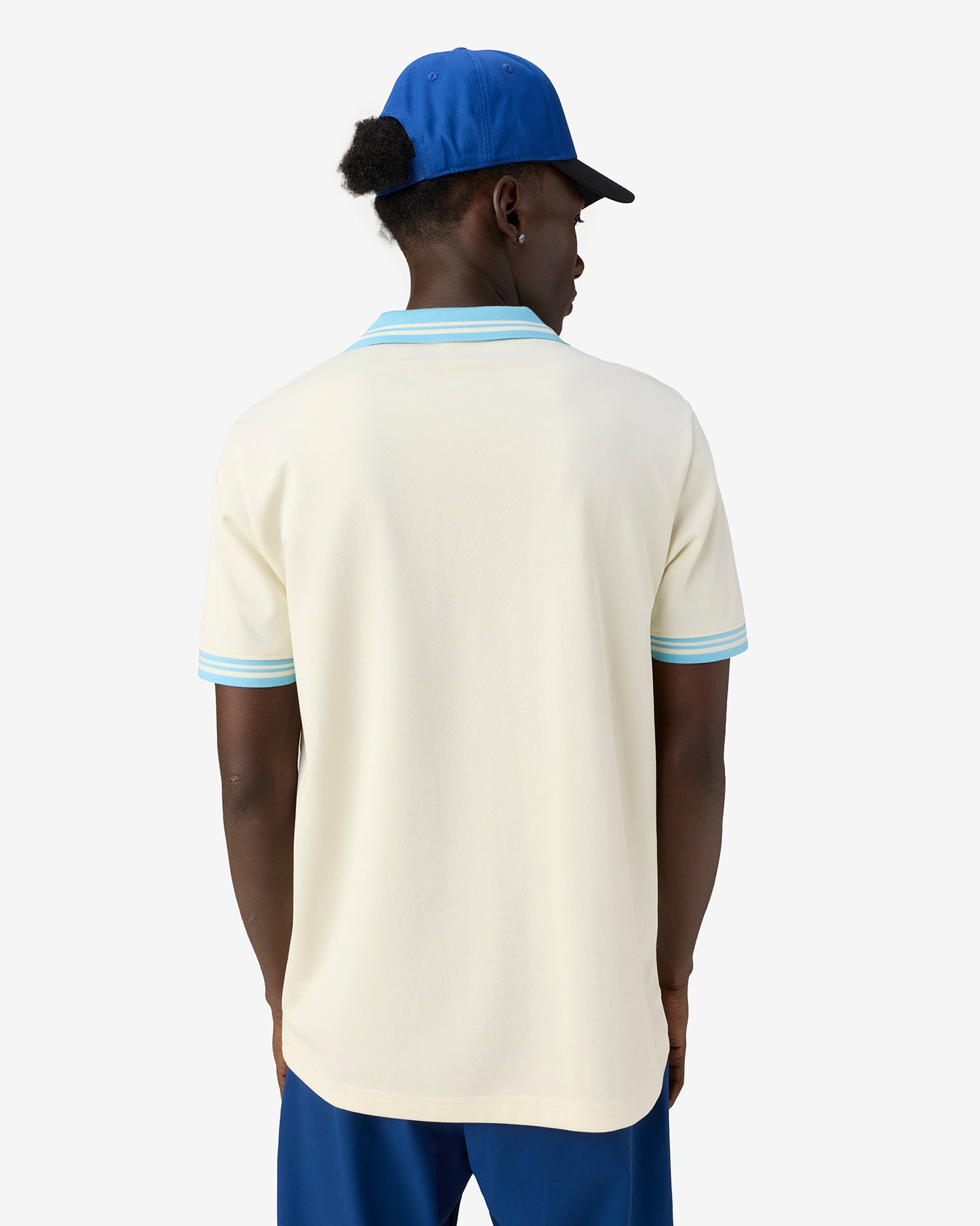 Jonny Collar Polo White