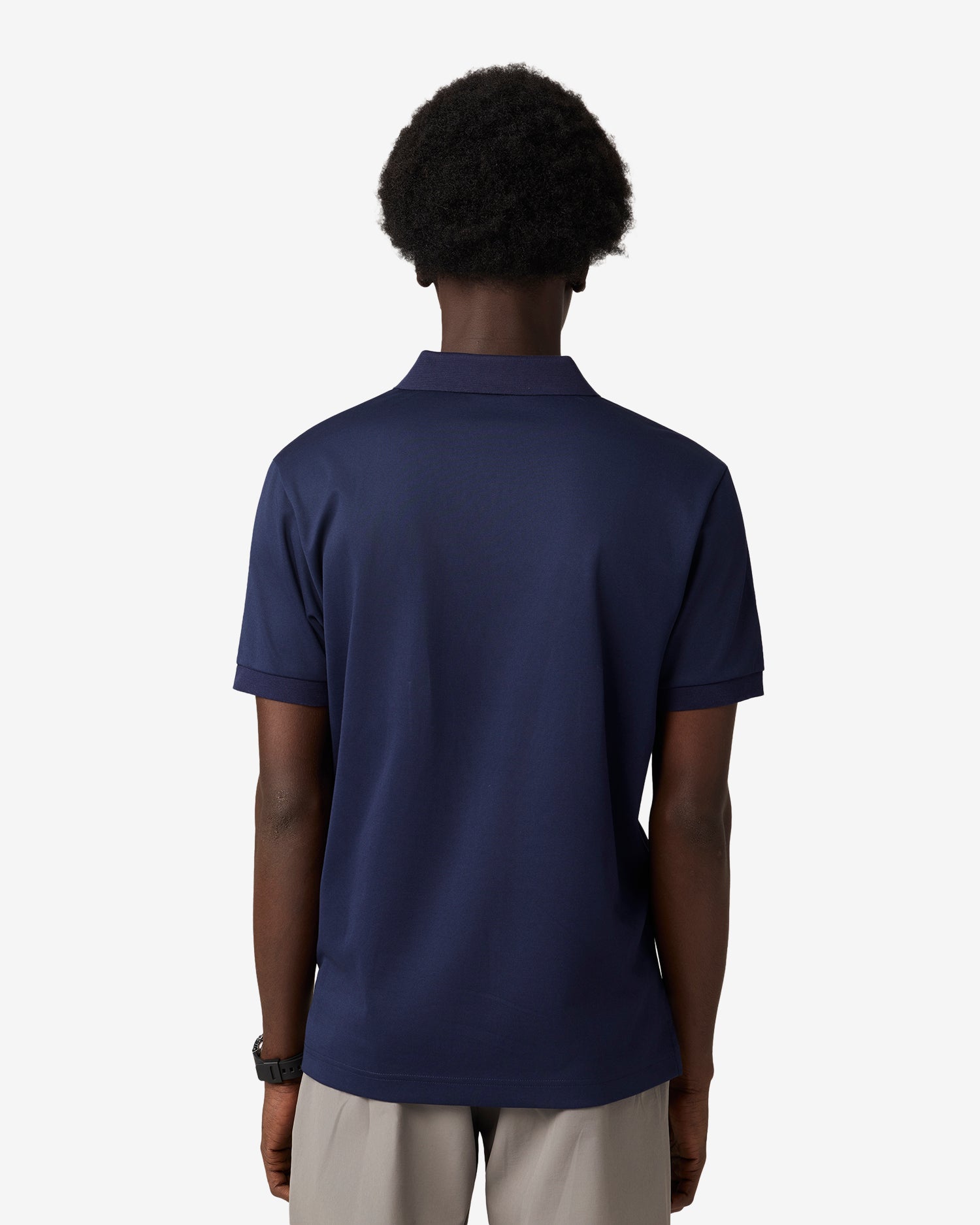 Bonded Pocket Polo Peacoat