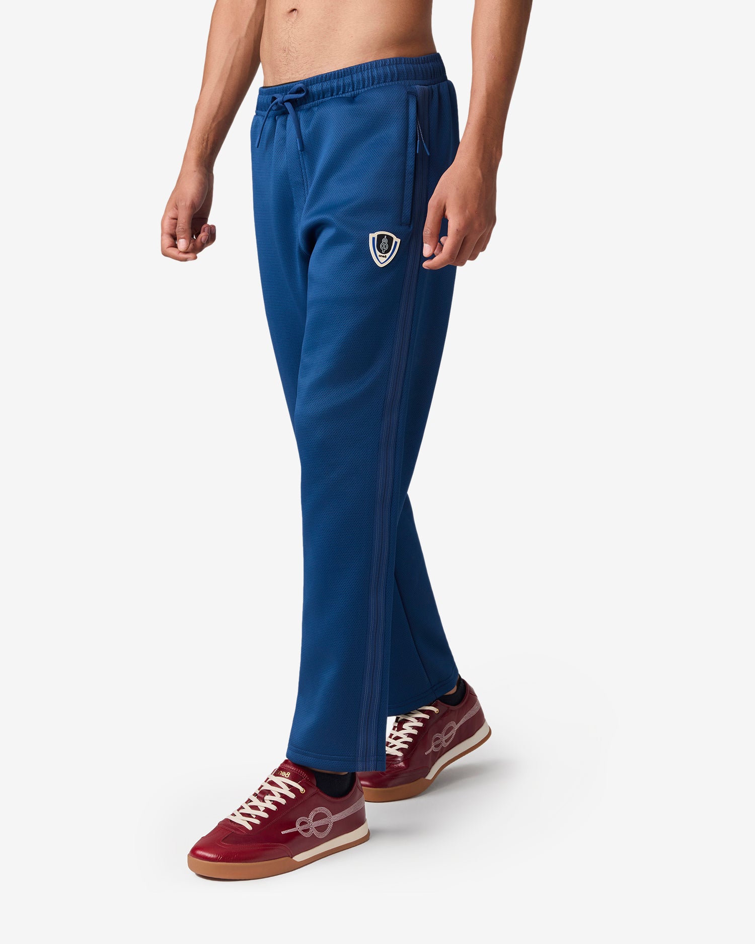 Seam Stripe Pants Estate Blue