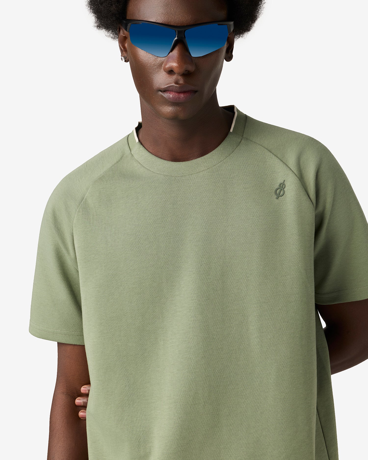 Reset Raglan Tee - Green
