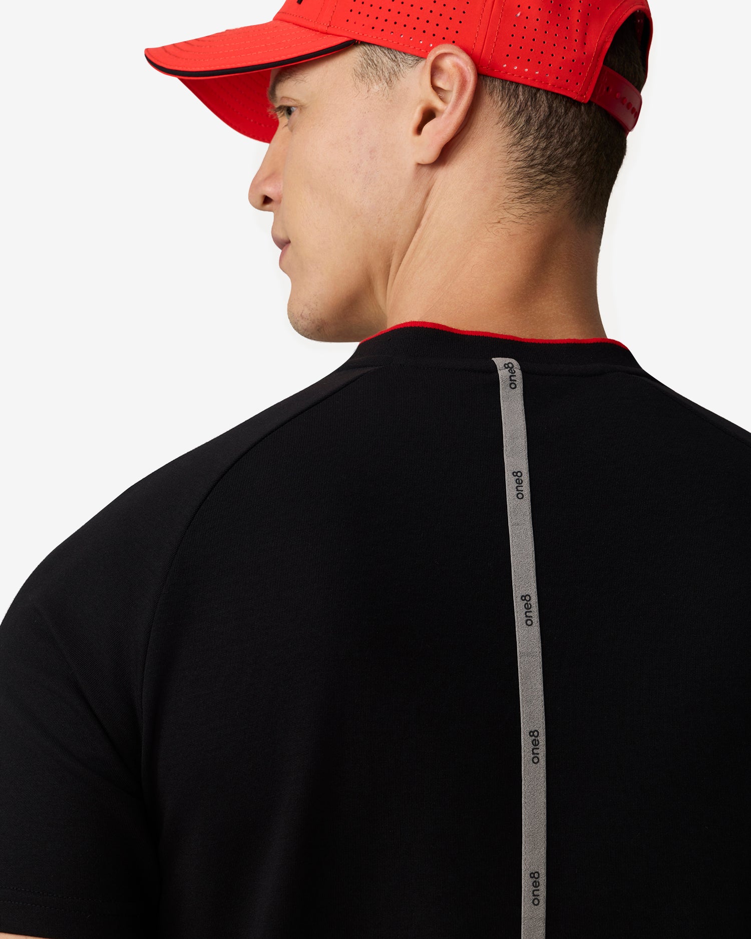Reset Raglan Tee Black