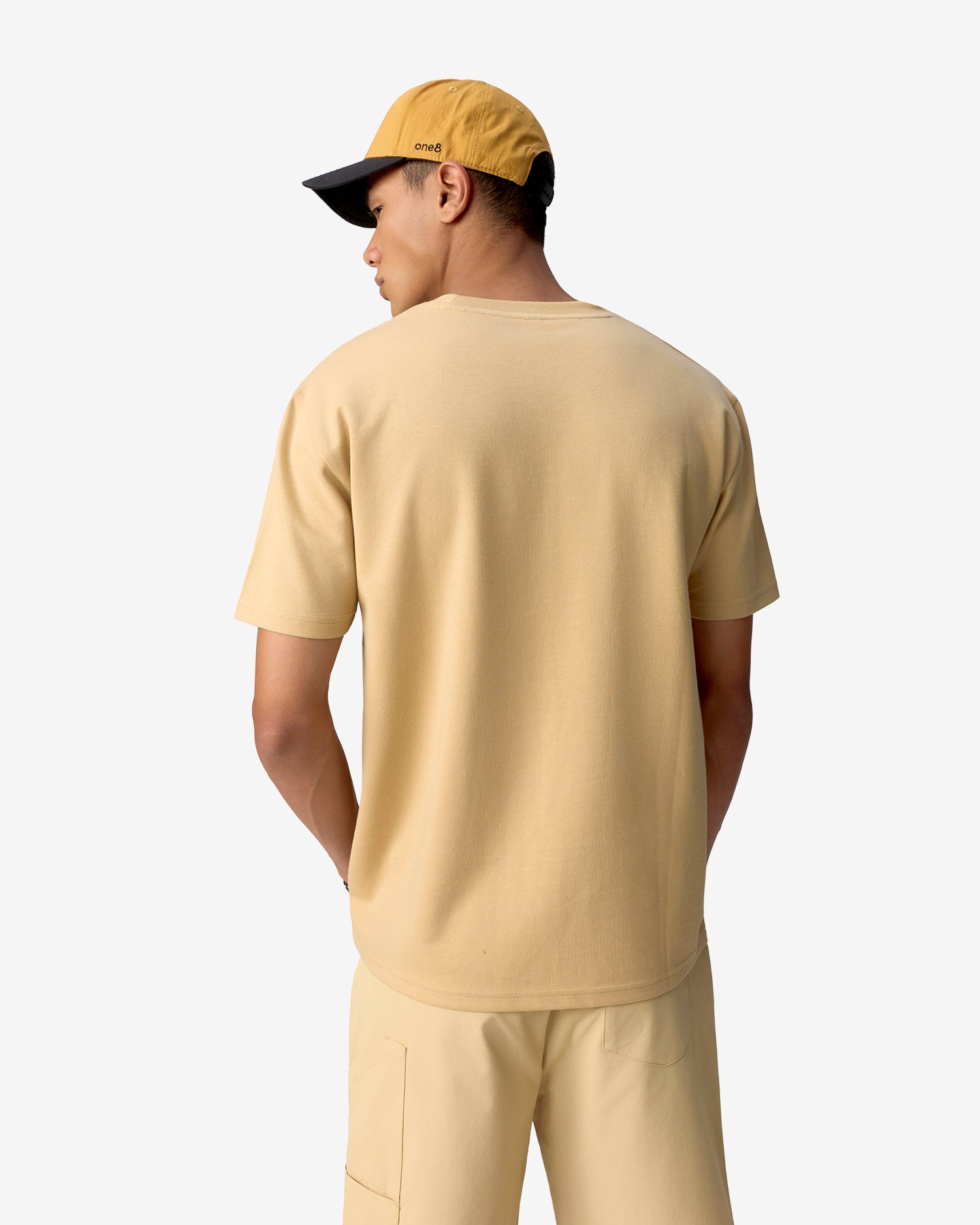 Boom Logo Relaxed T-Shirt - Beige