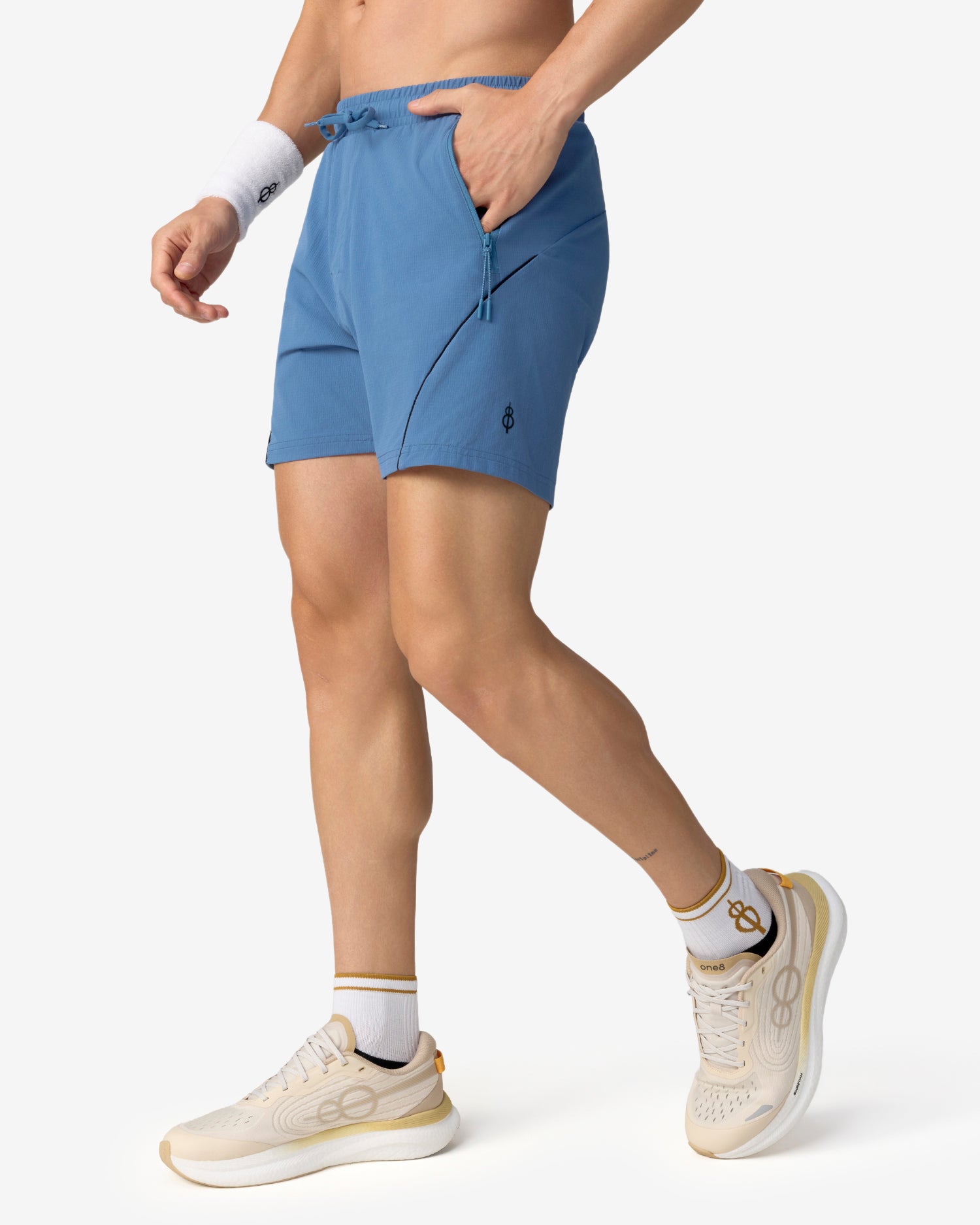 Sonic Curve Woven Shorts Stellar