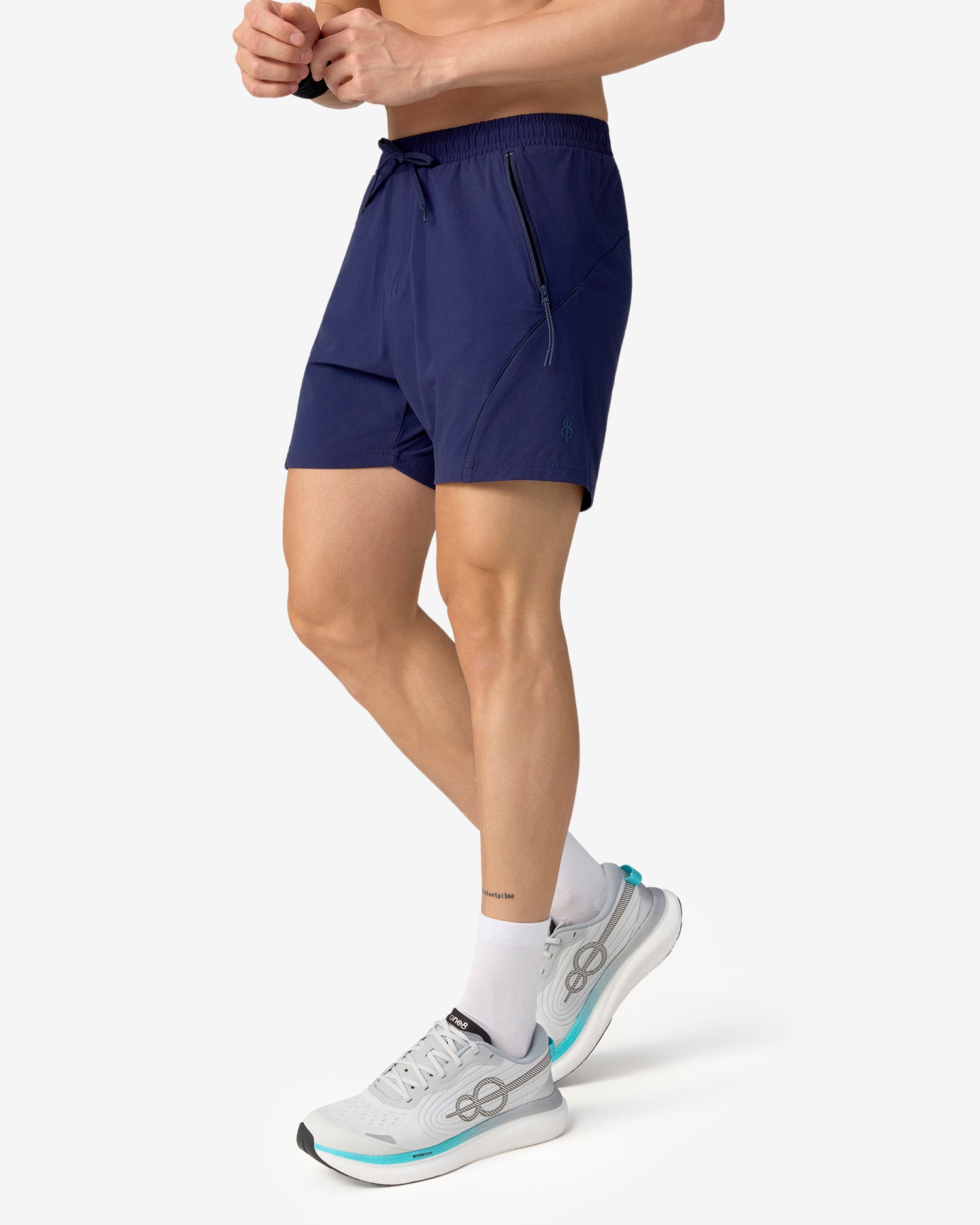 Sonic Curve Woven Shorts Peacoat