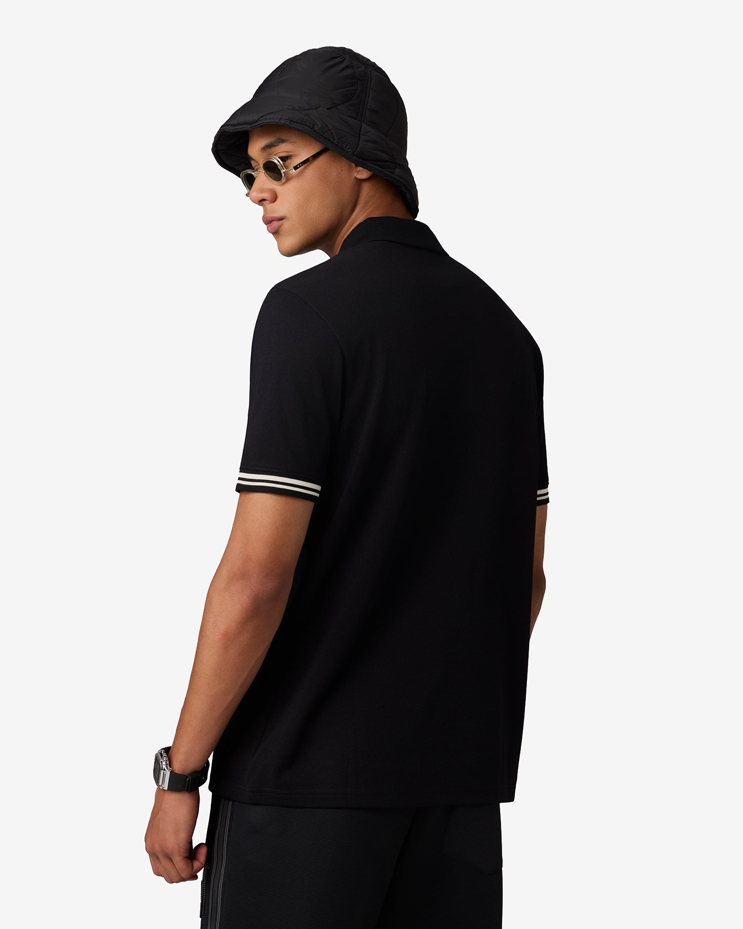 Seam XVIII Polo Black