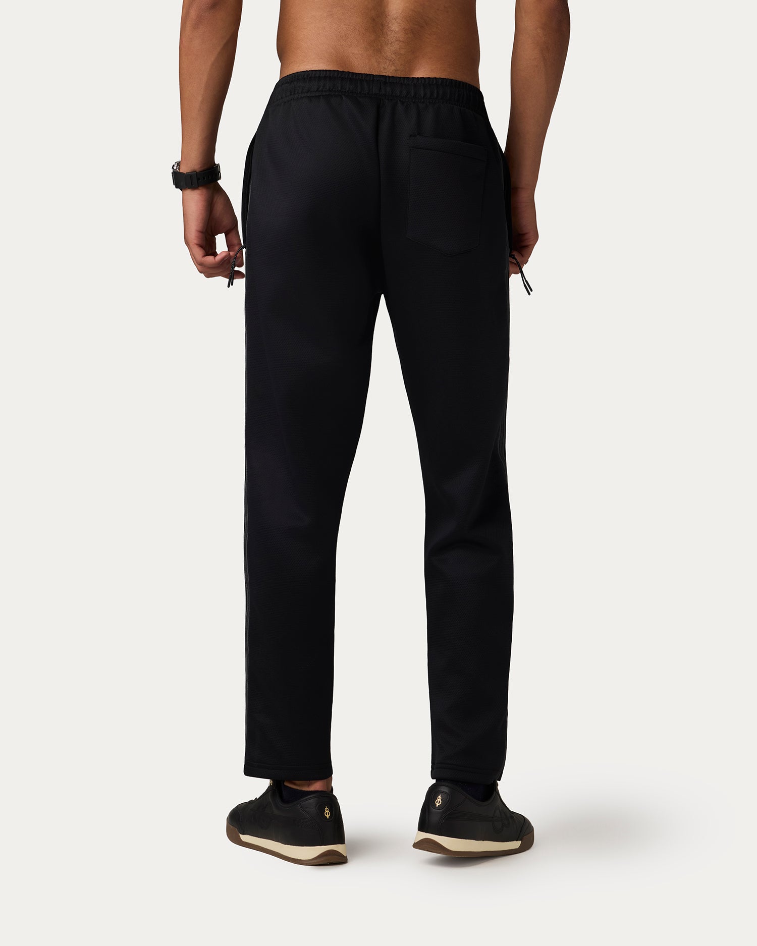 Seam Stripe Pants Black Beauty