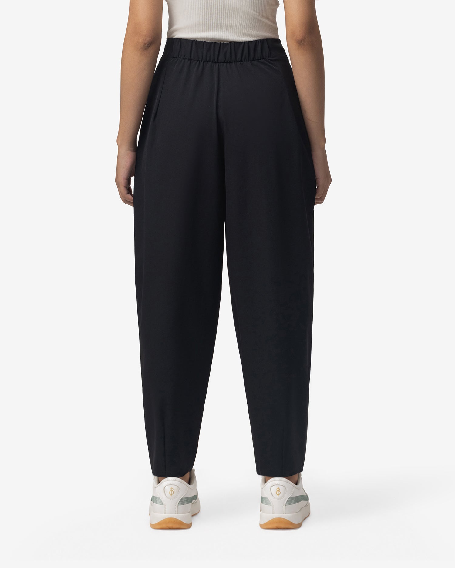 Pin High Balloon Pants - Black
