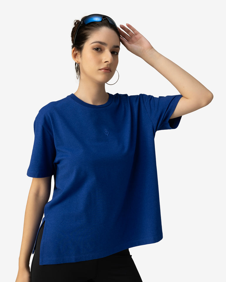 Essentials Bamboo Tee - Blue